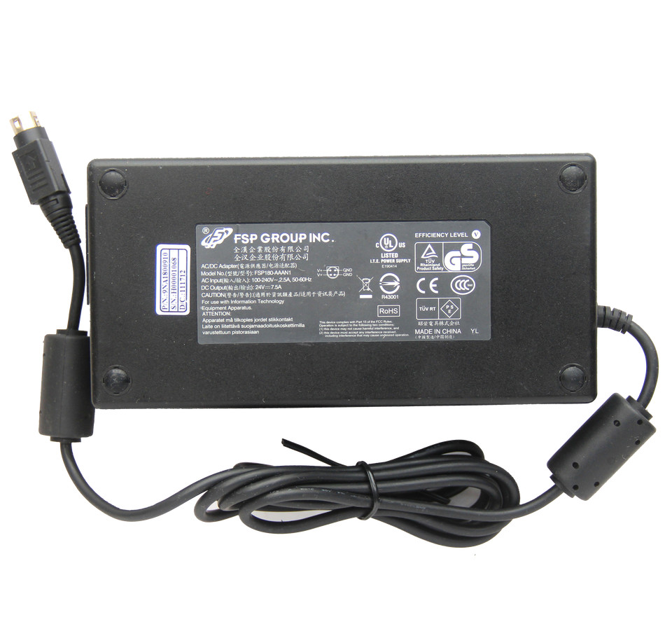 NEW Original FSP 24V 7.5a FSP180-AAAN1 LCD AC Power Adaptor 4PIN